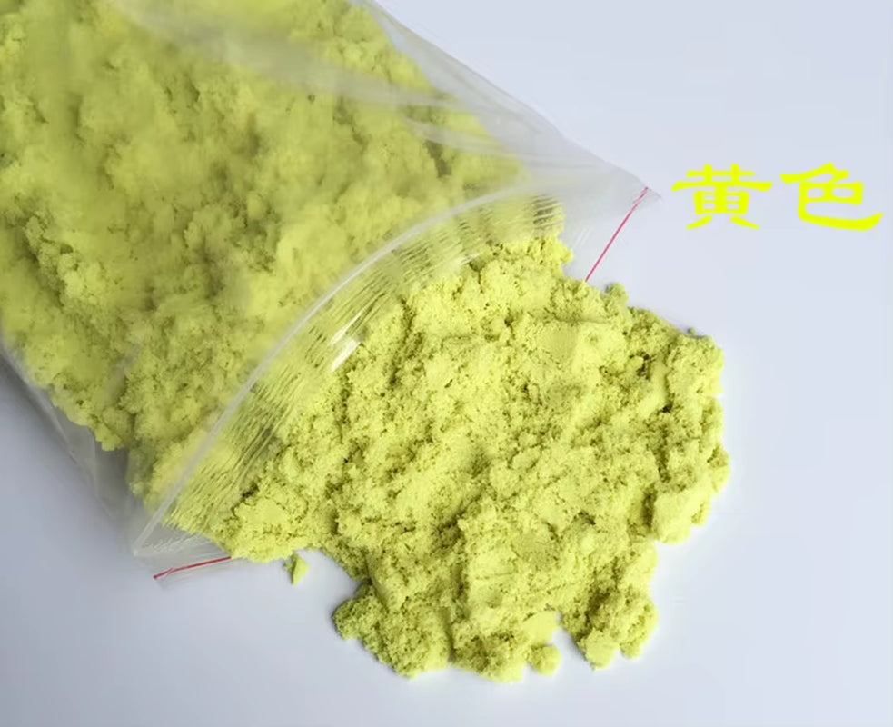 500G/Bag Educational Kinetic Sand Clay Amazing DIY Indoor Magic Playing Sand Children Toys Mars Space Sand 7 Colors Available