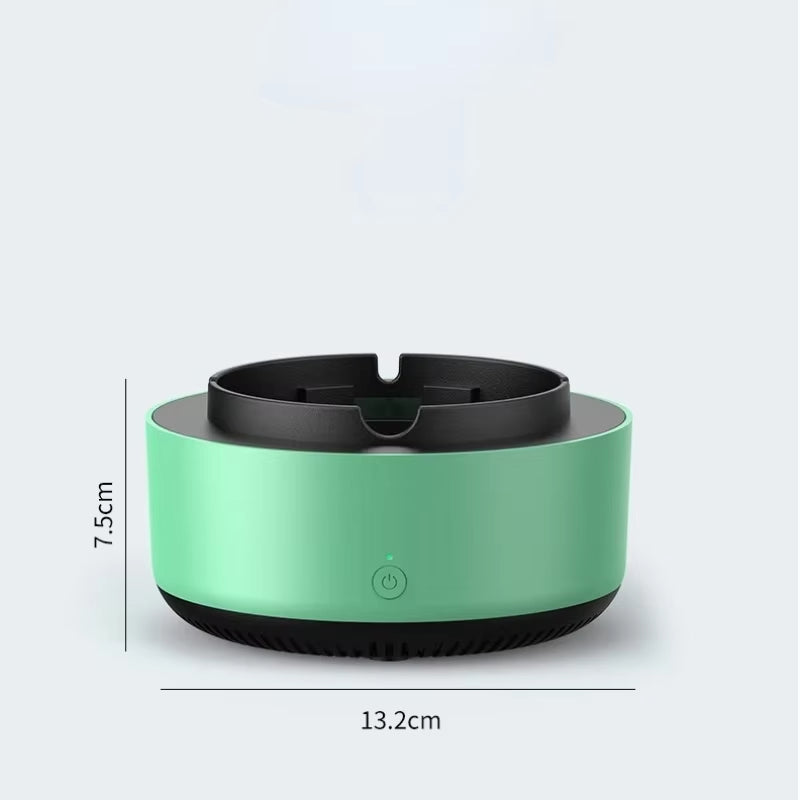 Portable Smokeless Ashtray Air Purifier Multi Filtration Removes Smoke Odor for Home Office Car Passive Smoking Protection