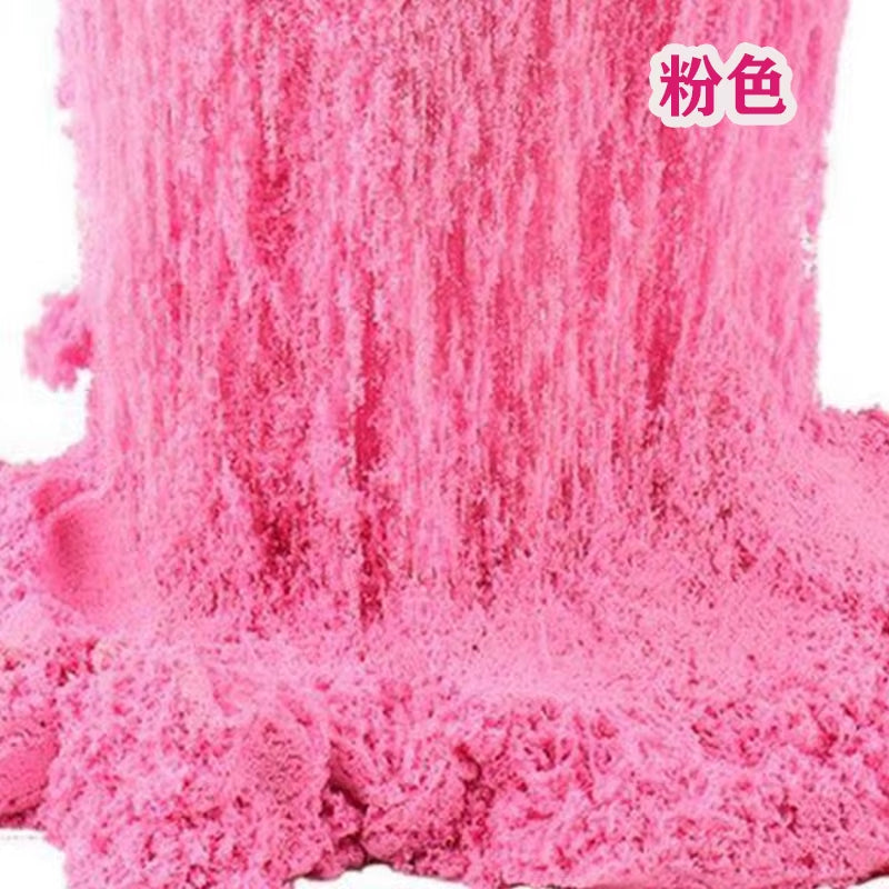 500G/Bag Educational Kinetic Sand Clay Amazing DIY Indoor Magic Playing Sand Children Toys Mars Space Sand 7 Colors Available