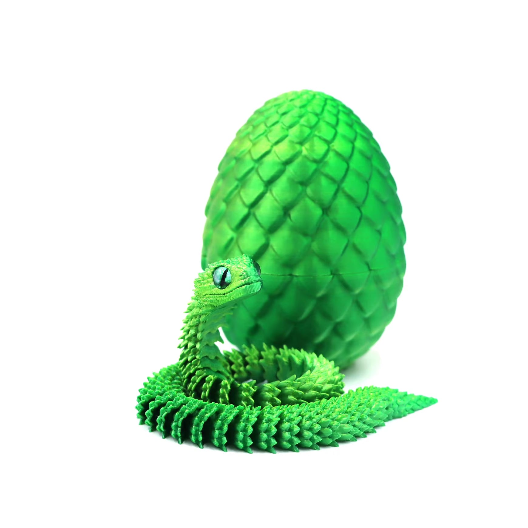 3D Printing Snake Eggs Creative Pressure-Reducing Snake Molds Home Decor Items Moving Rotating Anime Figures
